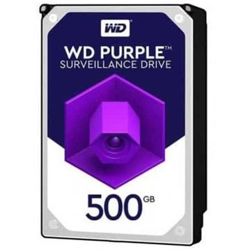 هارد دیسک اینترنال وسترن دیجیتال مدل WD PURPLE ظرفیت 500 گیگابایت