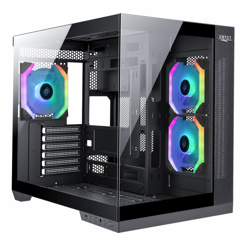 کیس کامپیوتر گیمینگ اوست GT-AQ12-MB