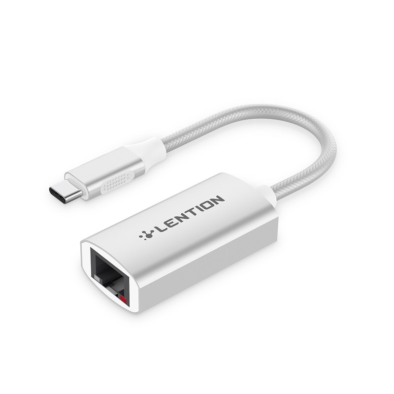 مبدل لنشن مدل USB C به CU604 RJ45