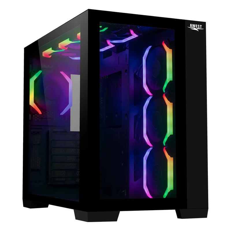 کیس گیمینگ اوست مدل AWEST GT-AQ14-MB