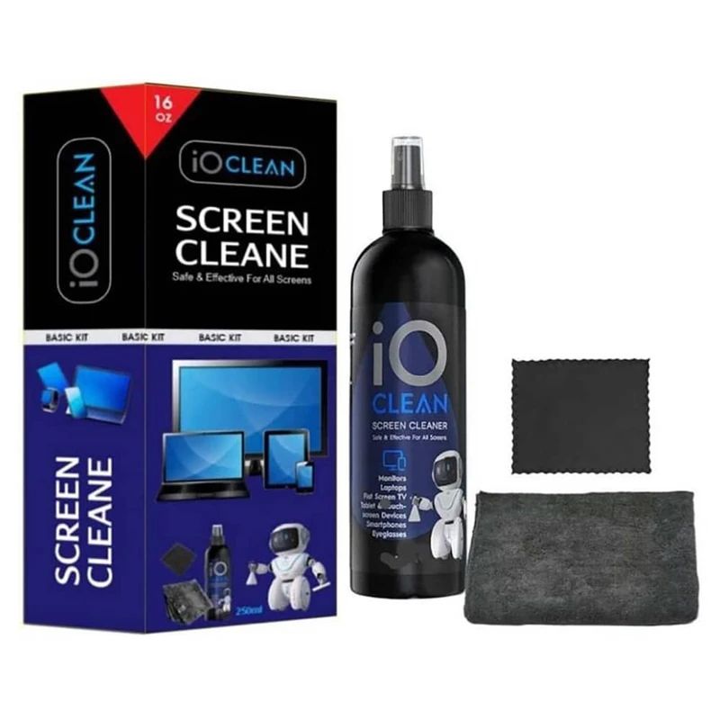 پاک کننده صفحه نمایش با سری اسپری iO CLEAN BASIC KIT