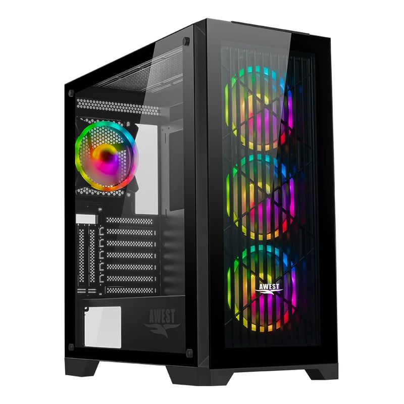 کیس گیمینگ اوست مدل AWEST GT-AV312-MB