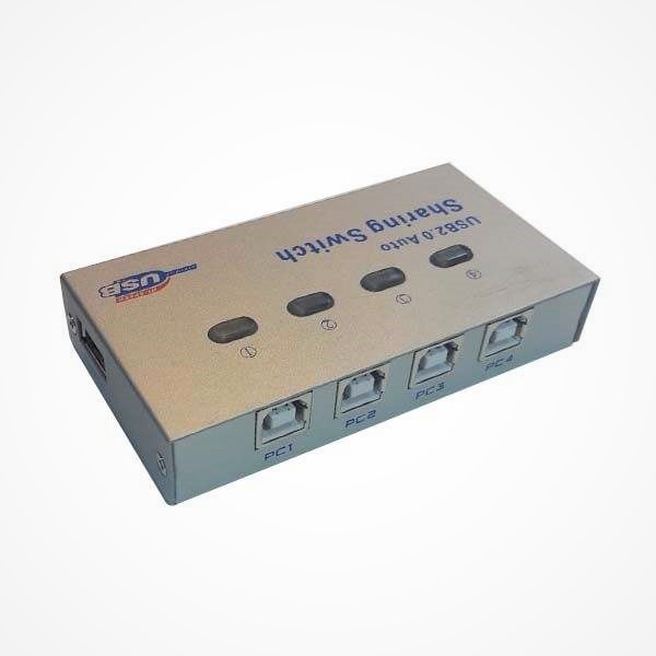 دیتا سوئیچ اتوماتیک ۴ پورت USB مدل 4UA