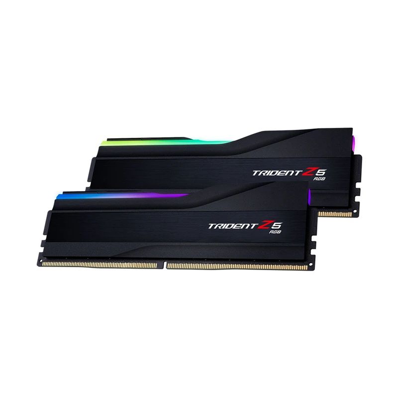 رم دسکتاپ جی اسکیل مدل Trident Z5 RGB Black DDR5 6000MHz CL30 ظرفیت 32 گیگابایت
