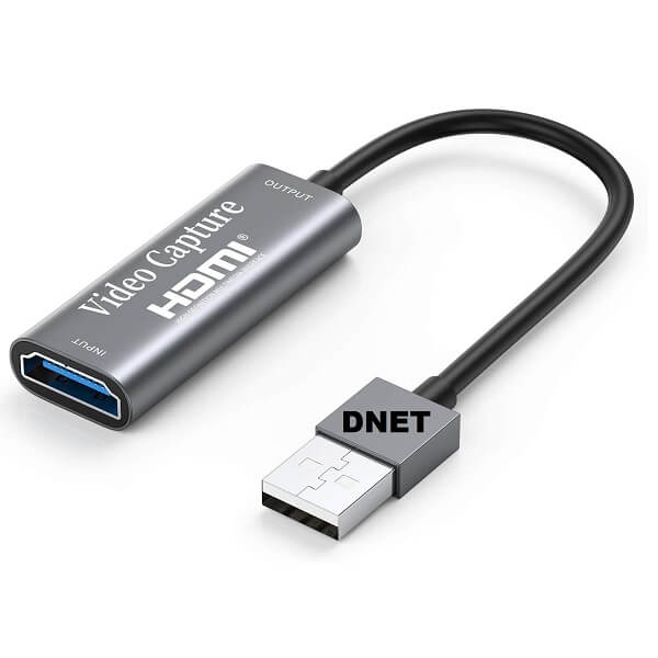 کارت کپچر اکسترنال HDMI سیم‌دار دی نت USB 3.0