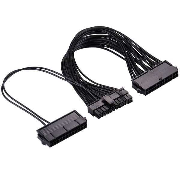 تبدیل برق مادربرد اتصال PSU اضافی 24 و 20 پین ATX