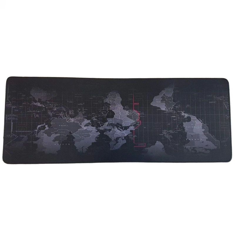 ماوس پد طرح نقشه Grey Globe 30×80