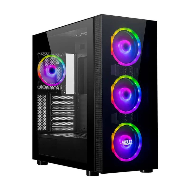 کیس گیمینگ اوست مدل AWEST GT-AV301-MB