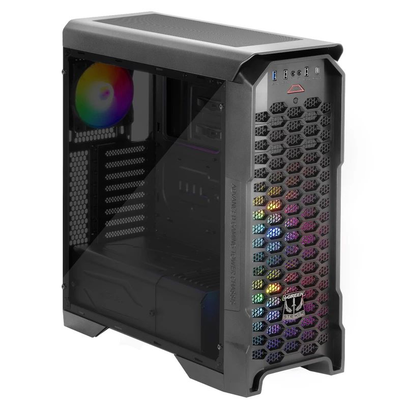  کیس کامپیوتر گرین مدل STRIKER FRGB