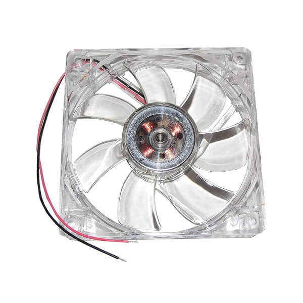 فن کیس 12 سانتی شیشه ای