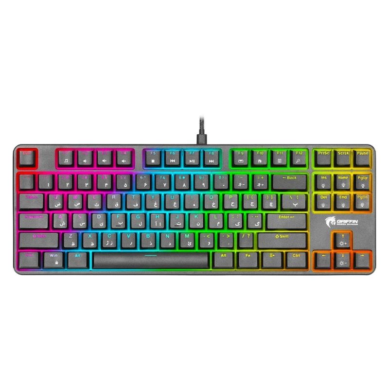 کیبورد گیمینگ گرین مدل GK801-RGB