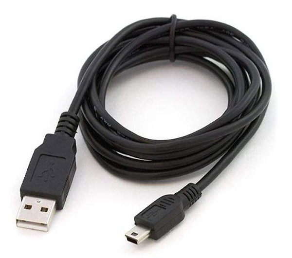 کابل USB 2.0 به MINI USB 5 Pin (دوربین) طول 1.5 متر