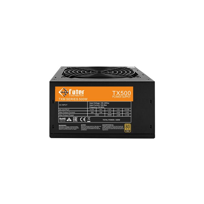 منبع تغذیه کامپیوتر فاطر مدل TX500M