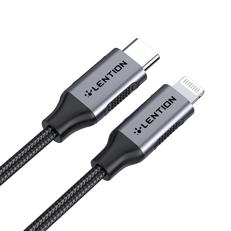 کابل شارژ و دیتا لنشن مدل USB-C به CLN Lightning 2M