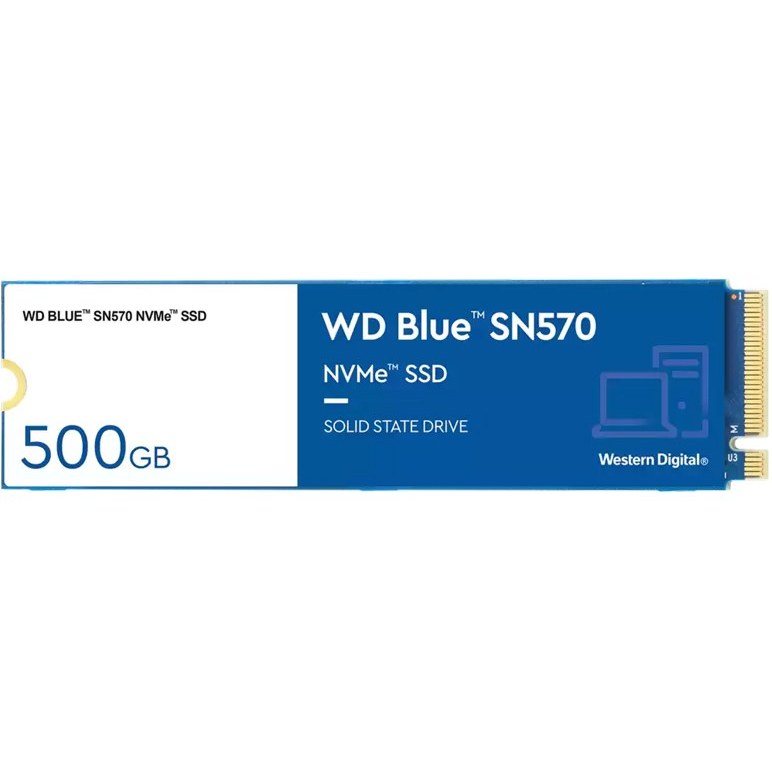 حافظه SSD وسترن دیجیتال مدل BLUE SN570 تک شیار ظرفیت 500گیگابایت